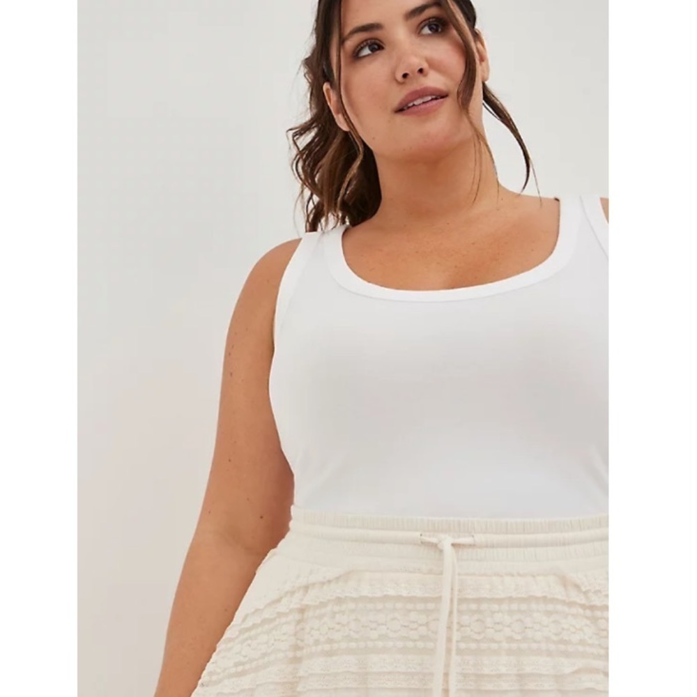 COPY - IVORY LACE MAXI SKIRT - Picture 5 of 7